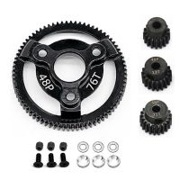 Hardened Steel 48P Spur Gear with Pinion Gear for Traxxas Slash 2WD Bandit Rustler Drag Slash Parts