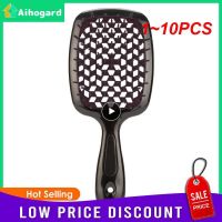 【FCL】●❈◆ 1 10PCS Wide Teeth Air Cushion Combs Scalp Massage Comb Hair Hollowing Out Hairdressing