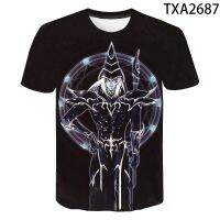 2021 Anime Men Women 3D Print T-shirt Cartoon Yu Gi Oh Short Sleeve Streetwear Summer Clothes