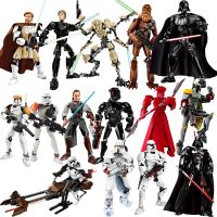 ของเล่น Darth ตุ๊กตาแอคชั่นสำหรับเด็กรายการ Gratis Ongkir Disney General Grievous Star บล็อคก่อสร้าง Wars