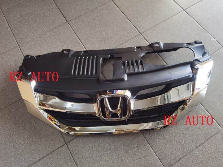 HONDA CITY TMO 2012 ASPIRE FRONT GRILLE GRILL CHROME WITH LOGO/EMBLEM ...