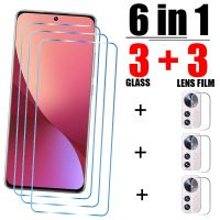 6in1 Screen Protector on Xiaomi Poco X3 X4 Pro GT NFC Protective Glass For Xiaomi Poco F3 F4 GT F2 X4 M3 M4 Pro 5G M2 Lens glass