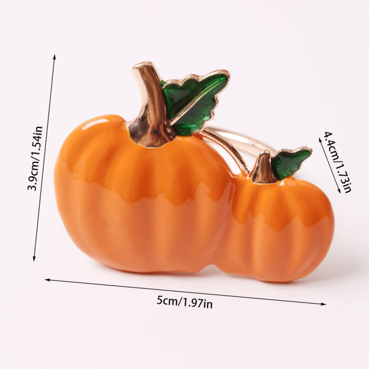 gifts-hotel-table-decoration-holiday-ring-for-reception-halloween-pumpkin-hat