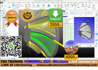 VDO CADCAM TRAINING POWER MILL 2020 CAM MILL4axis