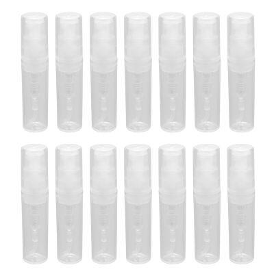 30Pcs Clear 2Ml Atomizer Plastic Bottle Spray Disposable Perfume Empty Sample Bottle for Travel Party