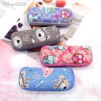 Cute EVA Print Women Glasses Cases Fashion Sunglasses Bag Men Zipper Eyewear Box 2022 New Kids Eyeglass Cases