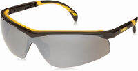 DEWALT DPG55-6D Black Frame Safety Glasses with Adjustable Temples Silver