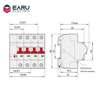 1P 2P 3P 4P 10A-125A ไร้สายสมาร์ทไวไฟจับเวลาเบรกเกอร์ไร้สายสมาร์ทสวิตช์ควบคุม Tuya APP Vioce สวิตช์ควบคุมระยะไกล Amazon Alexa Google Home