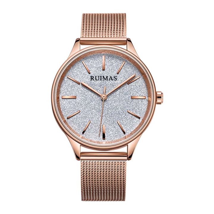 ruimas-simple-analogue-dress-womens-watches-stainless-steel-mesh-strap-quartz-wrist-watches-lady-watch