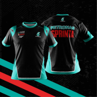 2023 New FAZZ MS05 - BAJU YAMAHA TEAM PETRONAS SPRINTA KONVOI DEWASA KANAK-KANAK Summer Fashion T-shirt