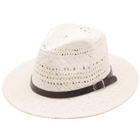 2021 new Top Quality Man Straw sun Hat Wide Brim Beach Foldable Cap Big Bone Men Plus Size summer women Fedora Hat