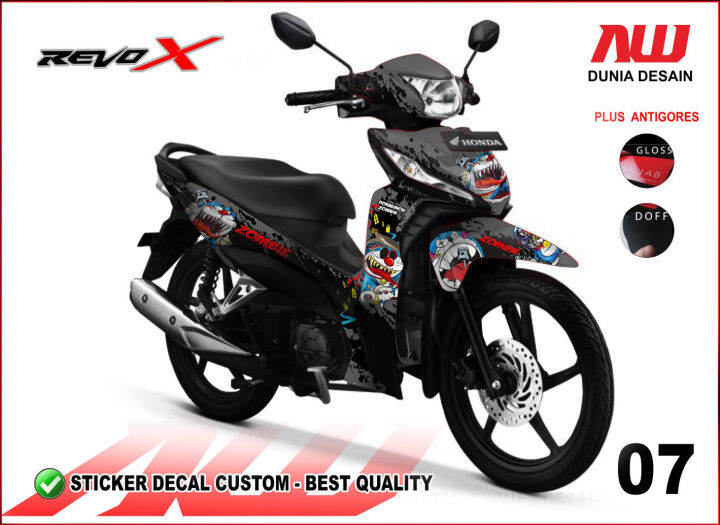 Sticker Decal REVO X Desain 07 ... Decal Keren, Decal Kekinian, Decal ...