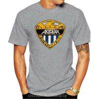 Anthrax Mens Eagle Shield Tshirt Black