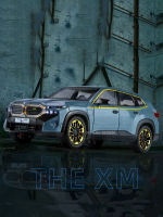 124 Scale THE XM SUV รถรุ่นของเล่น Diecast จำลอง Off Road รถเพลง Light ประตูเปิดของเล่นสำหรับของขวัญเด็ก