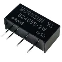 B2405S โมดูลจ่ายไฟ2W 24V ถึง5V แยก DCDC อินพุต5V แบบ2W 24V