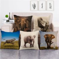 [COD] Elephant African Pillowcase Cross-border Platform Manufacturer Supply 1731