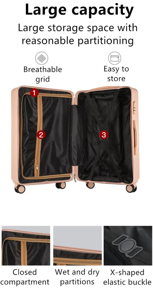 Discover more than 144 standard trolley bag size 3tdesign.edu.vn