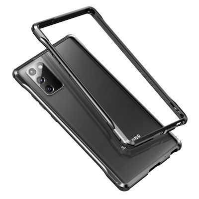 Bumper Case For Samsung Galaxy S20 S21 Note 20 Ultra S21 Plus Aluminum metal Frame Slim Cover phone case