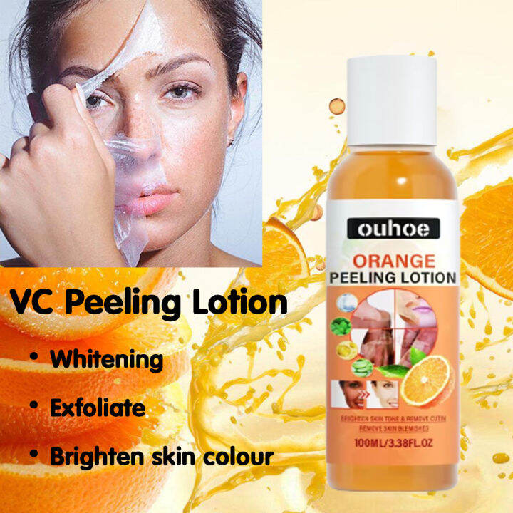 Orange peeling lotion 100ml Skin Care Peel Off Lotion Lazada PH