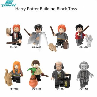 ของเล่นบล็อคก่อสร้างซูซานสำหรับเด็ก Ron Weasley แฮร์รี่พอตเตอร์ขนาดเล็ก