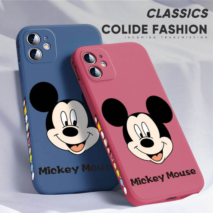 hontinga-ปลอกกรณีสำหรับ-oppo-a53-2020กรณีการ์ตูนอะนิเมะ-mickey-mouse-สแควร์-original-ซิลิโคนนุ่มเหลว-edge-กรณีรูปแบบคลุมทั้งหมดกล้องป้องกันกรณีกลับปลอกโทรศัพท์-softcase-สำหรับหญิง