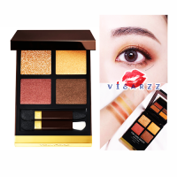 (#26 Leopard Sun) Tom Ford Eye Color Quad 6g อายชาโดว์ทอมฟอร์ด พาเลทที่รังสรรมิติให้ดวงตา ปรับเปลี่ยนผสม 4 สีได้ตามโอกาสเลย วันสบายๆ จนถึงออกงาน พาเลทนี้เอาอยู่ค่ะ