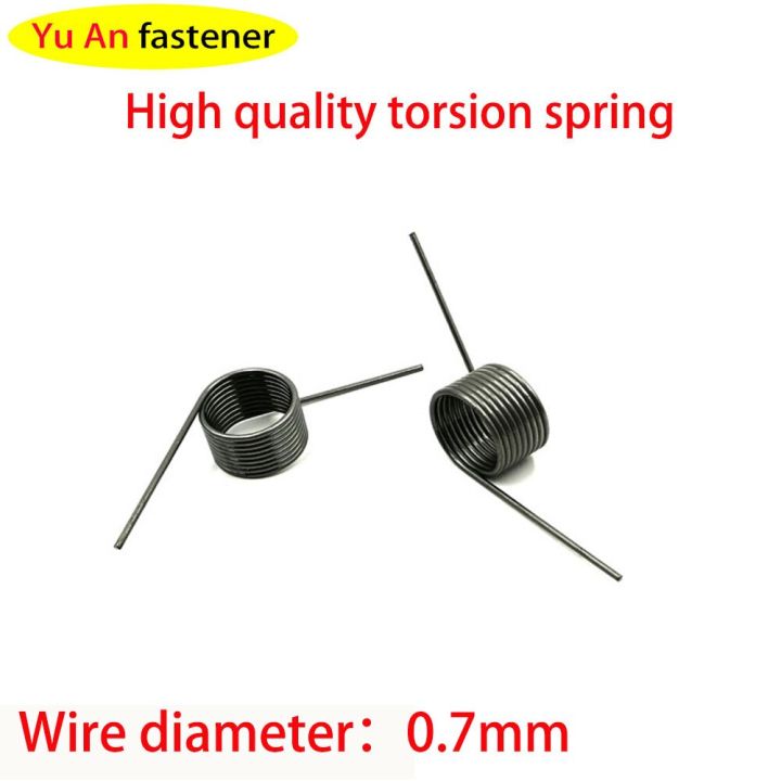 v-spring-0-7-wire-diameter-torsion-small-torsion-spring-hairpin-spring-180-120-90-60-degree-torsion-torsion-spring-10pcs-electrical-connectors