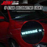 【 YUYANG Lighting 】 5 Star Car Interior Decorative Light LED Without Battery Rear Window Sticker Styling Lamp Strip JDM Decoration Auto Accessories