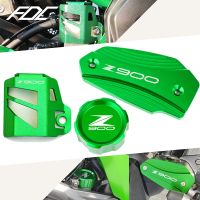 ฝาครอบถ้วยเบรคหลังอ่างเก็บน้ำสำหรับ Kawasaki Z900 Z 900 2017-2022 2023 CNC กระจกมองหลังมอร์เตอร์ไซต์และน้ำมันเบรกหน้าหมวกอุปกรณ์เสริม