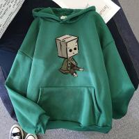 Hoodie Anime Grafis Little Nightmares Sweatshirt Manga Estetika Pakaian Kartun Lucu Pria/Wanita Pullover Empat Musim Gotik Size Xxs-4Xl