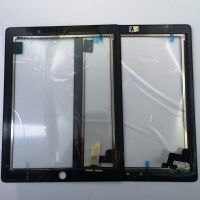 Original tape new Touch Screen For iPad 2 A1395 A1396 A1397 Touch Panel Replacement Digitizer Sensor Glass parts Projector Screens