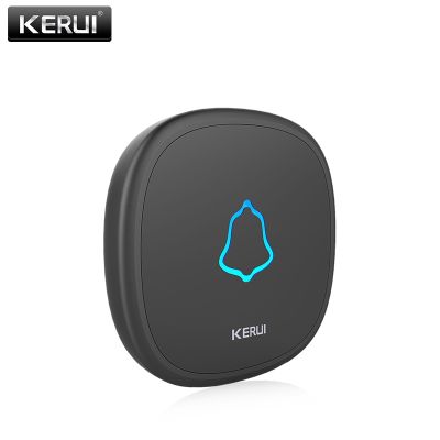 ♚❈ KERUI Waterproof Touch Doorbell Button Wireless SOS Emergency Button 433MHz Alarm Accessories For KERUI Doorbel Alarm System