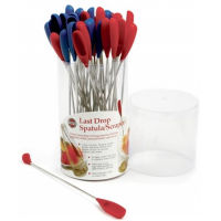 NORPRO 3140D ASSORTED SILICONE LAST DROP SPATULA