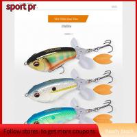 SPORT PR 3pcs ป๊อปเปอร์ ใบพัด warbler Lure หางหมุนได้ ลอยลอยได้ เหยื่อตกปลา topwater 2023 เสียงเบสเบส เหยื่อปลอมเบส อุปกรณ์ตกปลาสำหรับตกปลา