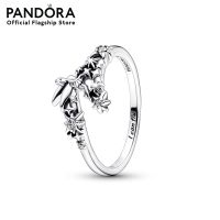 Pandora Silver Disney Tinkerbell sterling silver ring with clear cubic zirconia เครื่องประดับ แหวน แหวนเงิน สีเงิน แหวนสีเงิน แหวนแพนดอร่า แพนดอร่า