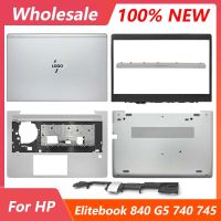 ใหม่สำหรับ HP EliteBook 840 G5 740 745 G5 LCD ปกหลังด้านหน้า BEZEL palmrest ด้านล่างกรณี HingeCover L15 502-001 L28403-001