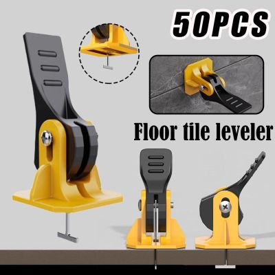 【CW】 50pcs Regulator Plastic Locator Leveler Level Wedges Spacer Flooring Wall Leveling System