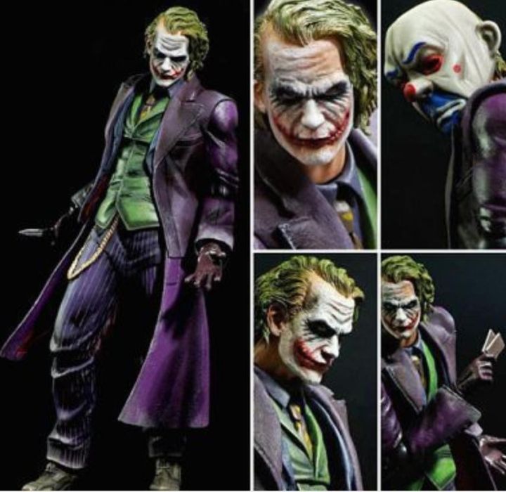 Mô Hình Play Arts Kai Joker The Dark Knight  - Fgjo04 