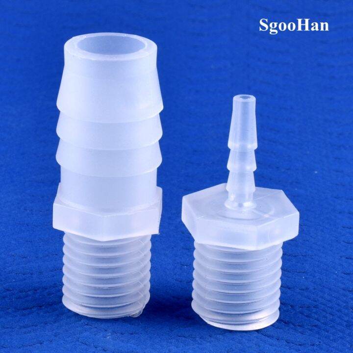 5-200pcs-big-size-m14-m16-thread-to-3-9-16mm-pp-pagoda-direct-connectors-irrigation-water-pipe-hose-joint-aquarium-tank-adapter