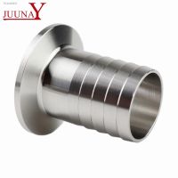 ✗ 6mm/8mm/10mm/12mm/19mm/51mm Stainless Steel SS304 Sanitary Hose Barb Pipe Fitting Ferrule OD 50.5mm-64mm fit 1.5 2 Tri Clamp