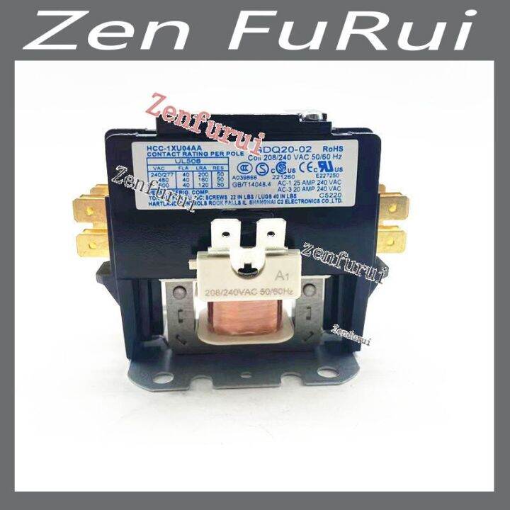 XMCK-30D XMCK-25D 208-240V 30A Single Phase Bus Bar AC Contactor Supply ...