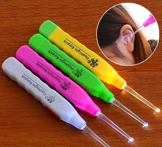Flashlight Thin Earpick Ear Care Assorted Color Lazada PH