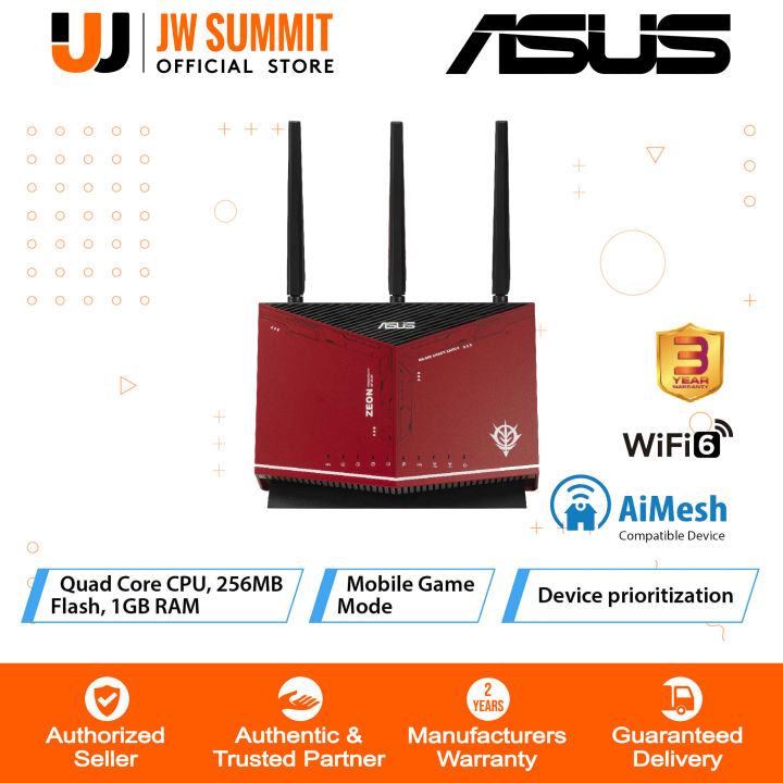 Asus RT-AX86U Zaku II Edition AX5700 Dual Band WiFi 6, Gaming