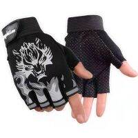 Half Finger s mens childrens spring outdoor sports ch半指手套男士儿童春款户外运动吃鸡骑行战术防滑耐磨全指训练女