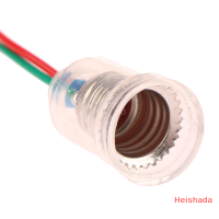 Heishada 5ชิ้นผู้ถือโคมไฟ E10อเนกประสงค์พร้อมสายเล็กๆฐาน E10ฐานหลอดทดลองฐาน E10อะแดปเตอร์โคมไฟ