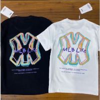 YN เสื้อยืดแขนสั้น พิมพ์ลายกราฟฟิติ Mlb Like NY สําหรับผู้ชาย และผู้หญิง เสื้อยืด_50