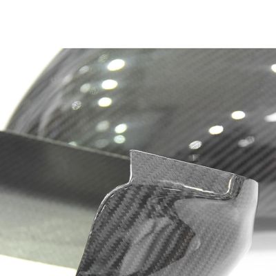 Car Carbon Fiber Rear View Mirror Cover for Maserati Gran Turismo &amp; Gran Cabrio Quattroporte Add on Style Mirror Caps