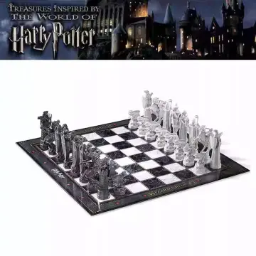  The Noble Collection Harry Potter Wizard Chess Set - 32  Detailed Playing Pieces - Officially Licensed Harry Potter Film Set Movie  Props Toys Gifts : Toys & Games