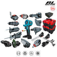 เครื่องเป่าช่องสั่นหลายแบบลูกสูบสำหรับแบตเตอร์รี่ Makita 20V เครื่องมือสว่านไร้สายแบบไม่มีแปรงไขควงไฟฟ้าอเนกประสงค์