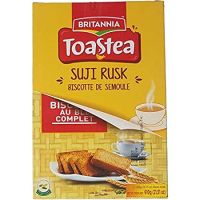 Britannia Toastea Suji Rusk 610g  บริทาเนีย โทสที ขนมปังอบกรอบ ซูจิ รัสค์ 610g